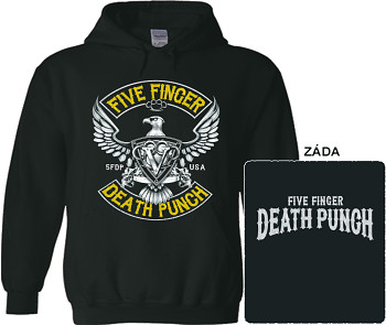 Five Finger Death Punch - mikina s kapucí