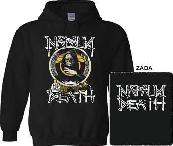Napalm Death - mikina s kapucí