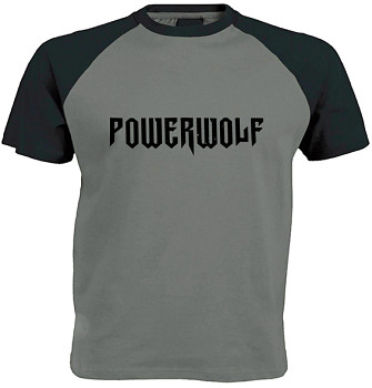 Powerwolf - šedočerné triko