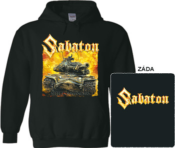 Sabaton - mikina s kapucí