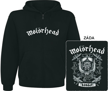 Motörhead - mikina s kapucí a zipem