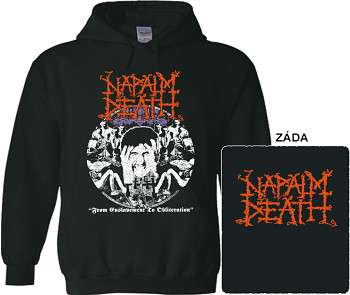 Napalm Death - mikina s kapucí