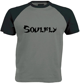 Soulfly - šedočerné triko