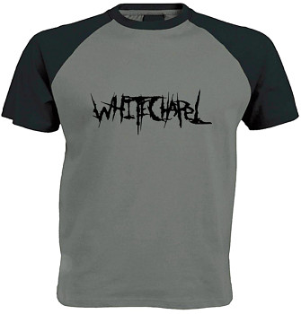 Whitechapel - šedočerné triko