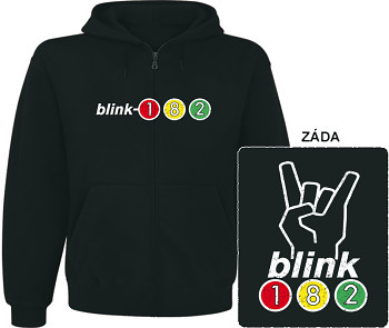 Blink-182 - mikina s kapucí a zipem