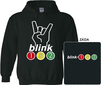 Blink-182 - mikina s kapucí