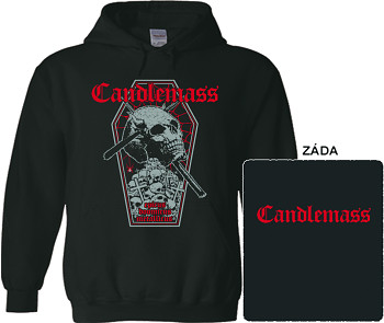 Candlemass - mikina s kapucí