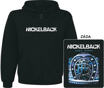 Nickelback - mikina s kapucí a zipem
