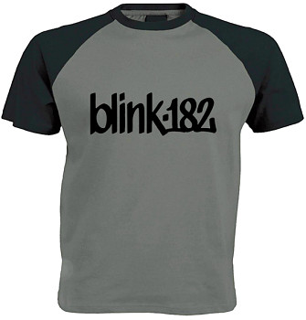 Blink-182 - šedočerné triko