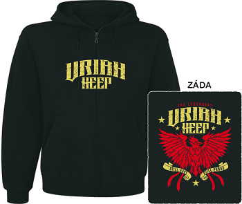 Uriah Heep - mikina s kapucí a zipem