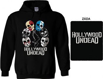 Hollywood Undead - mikina s kapucí 5 XL