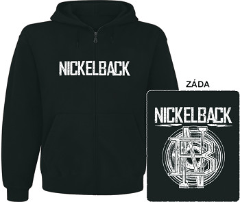 Nickelback - mikina s kapucí a zipem