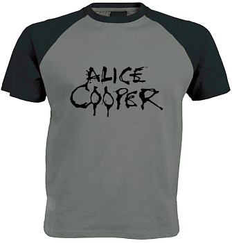  Alice Cooper - šedočerné triko