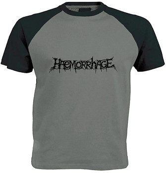 Haemorrhage - šedočerné triko