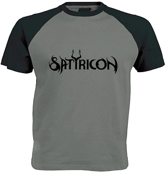 Satyricon - šedočerné triko