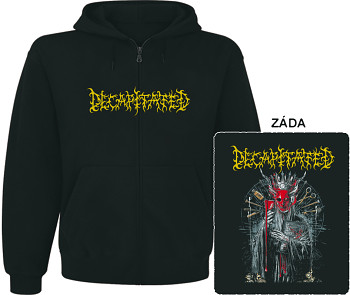 Decapitated - mikina s kapucí a zipem
