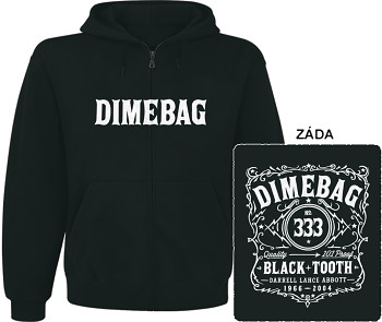 Dimebag Darrell - mikina s kapucí a zipem