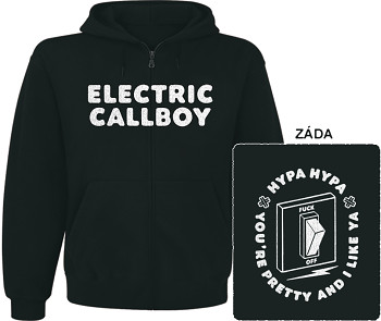 Electric Callboy - mikina s kapucí a zipem