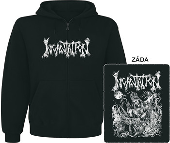 Incantation - mikina s kapucí a zipem
