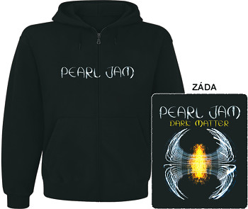 Pearl Jam - mikina s kapucí a zipem