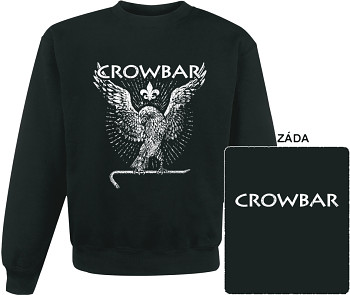 Crowbar - mikina bez kapuce