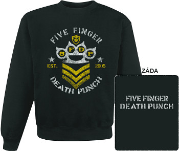 Five Finger Death Punch - mikina bez kapuce