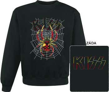 Kiss - mikina bez kapuce