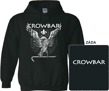 Crowbar - mikina s kapucí