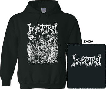 Incantation - mikina s kapucí