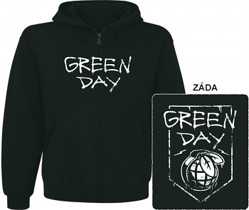 Green Day - mikina s kapucí a zipem 4