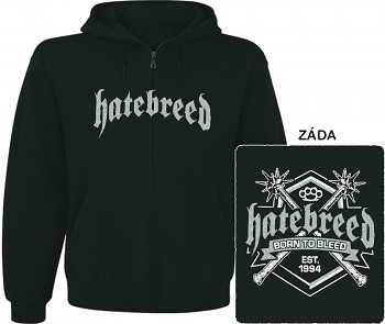 Hatebreed - mikina s kapucí a zipem 1