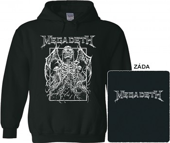 Megadeth - mikina s kapucí 7