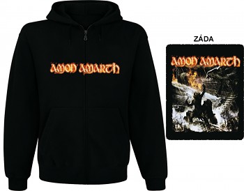 Amon Amarth - mikina s kapucí a zipem XXL
