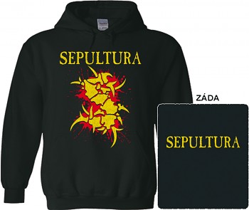 Sepultura - mikina s kapucí 11