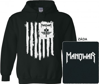 Manowar - mikina s kapucí 8