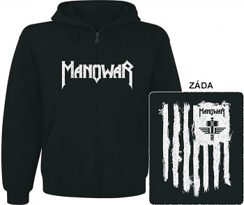 Manowar - mikina s kapucí a zipem 8