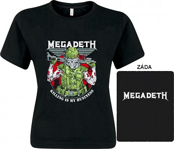  Megadeth - dámské triko 9