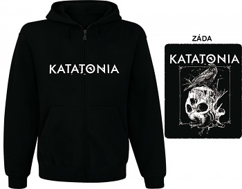 Katatonia - mikina s kapucí a zipem S