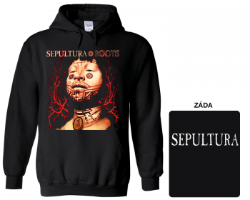 Sepultura - mikina s kapucí L