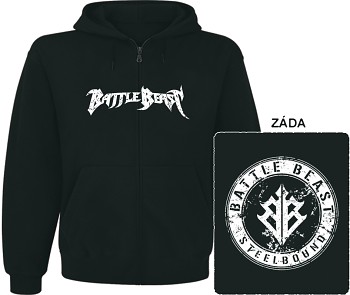 Battle Beast - mikina s kapucí a zipem 3