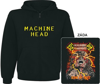 Machine Head - mikina s kapucí a zipem 5