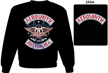 Aerosmith - mikina bez kapuce