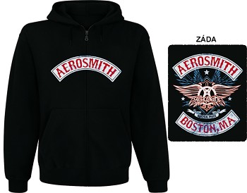 Aerosmith - mikina s kapucí a zipem