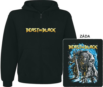 Beast In Black - mikina s kapucí a zipem 5