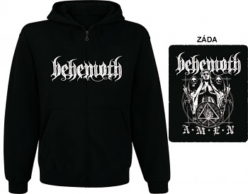 Behemoth - mikina s kapucí a zipem XXL