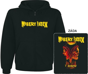 Misery Index - mikina s kapucí a zipem 3