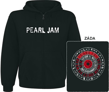 Pearl Jam - mikina s kapucí a zipem 5