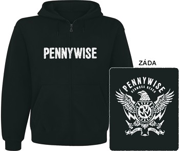 Pennywise - mikina s kapucí a zipem
