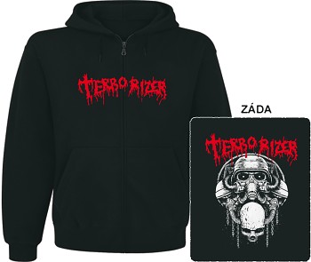 Terrorizer - mikina s kapucí a zipem 2