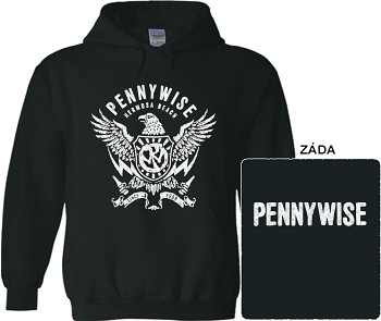 Pennywise - mikina s kapucí